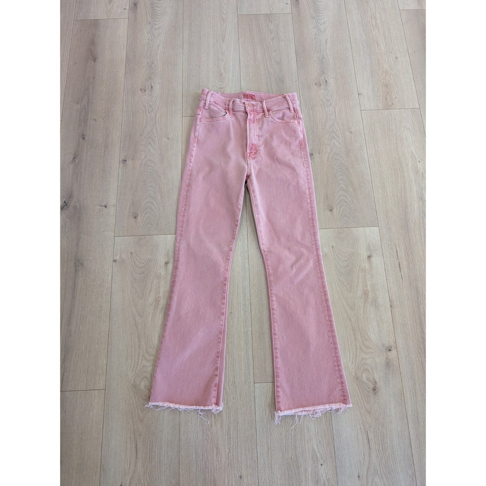 Mother The Hustler Ankle Fray Second Chance in Coral 25